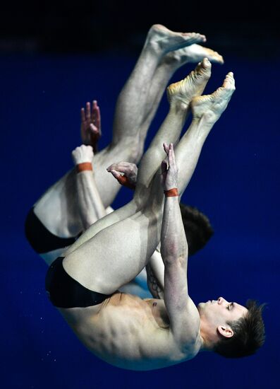 Чемпионат мира FINA 2019. Синхронные прыжки в воду. Мужчины. Вышка 10 м