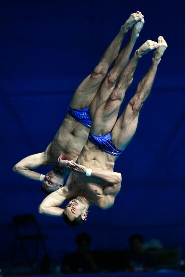 Чемпионат мира FINA 2019. Синхронные прыжки в воду. Мужчины. Вышка 10 м