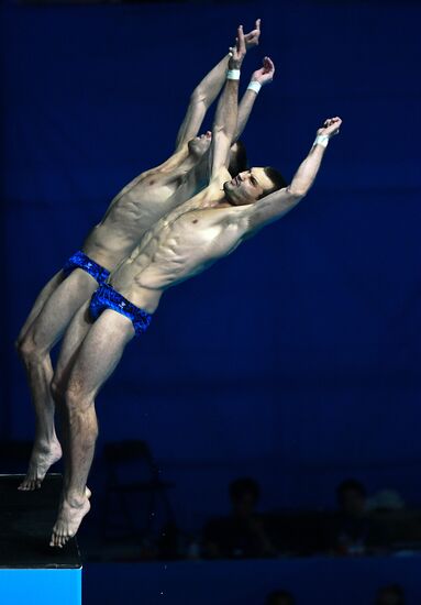 Чемпионат мира FINA 2019. Синхронные прыжки в воду. Мужчины. Вышка 10 м