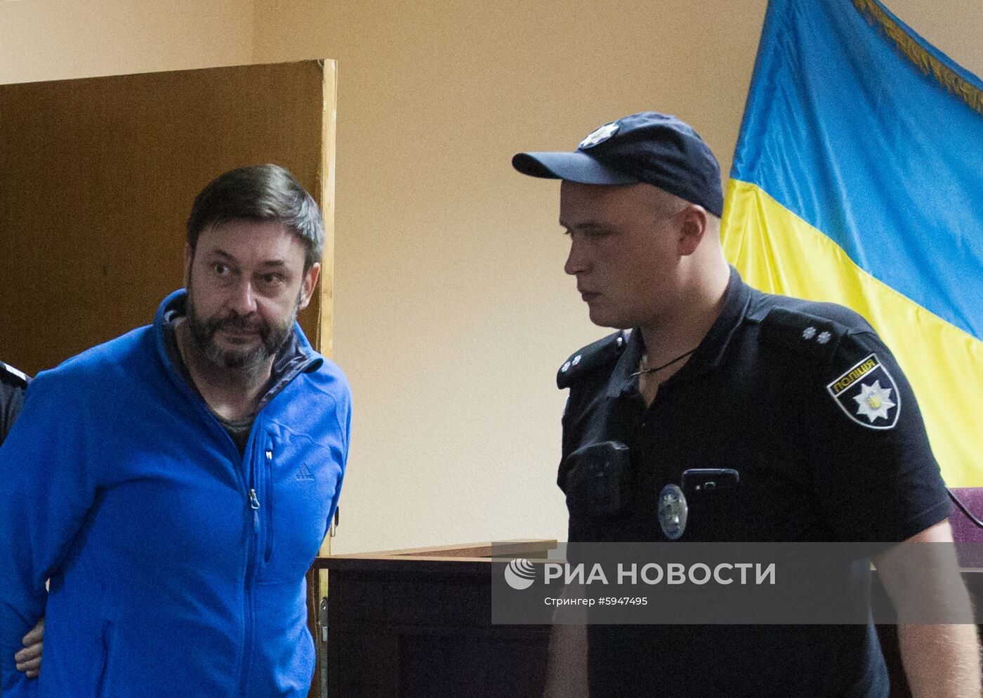 Суд по делу журналиста К. Вышинского в Киеве