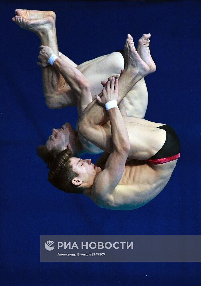 Чемпионат мира FINA 2019. Синхронные прыжки в воду. Мужчины. Вышка 10 м