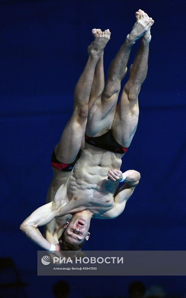 Чемпионат мира FINA 2019. Синхронные прыжки в воду. Мужчины. Вышка 10 м