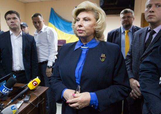 Суд по делу журналиста К. Вышинского в Киеве