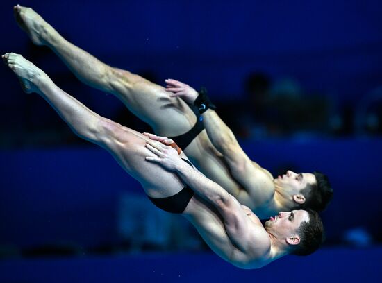 Чемпионат мира FINA 2019. Синхронные прыжки в воду. Мужчины. Вышка 10 м