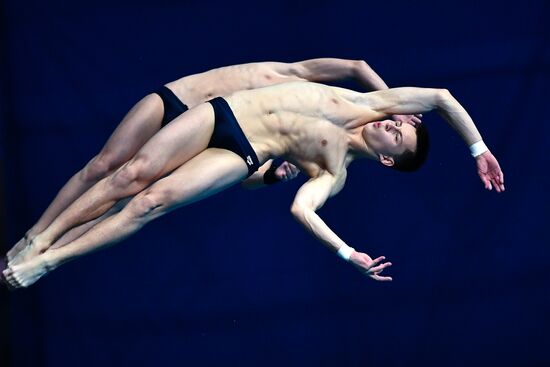 Чемпионат мира FINA 2019. Синхронные прыжки в воду. Мужчины. Вышка 10 м