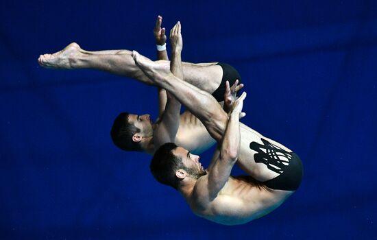 Чемпионат мира FINA 2019. Синхронные прыжки в воду. Мужчины. Вышка 10 м