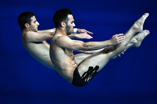 Чемпионат мира FINA 2019. Синхронные прыжки в воду. Мужчины. Вышка 10 м