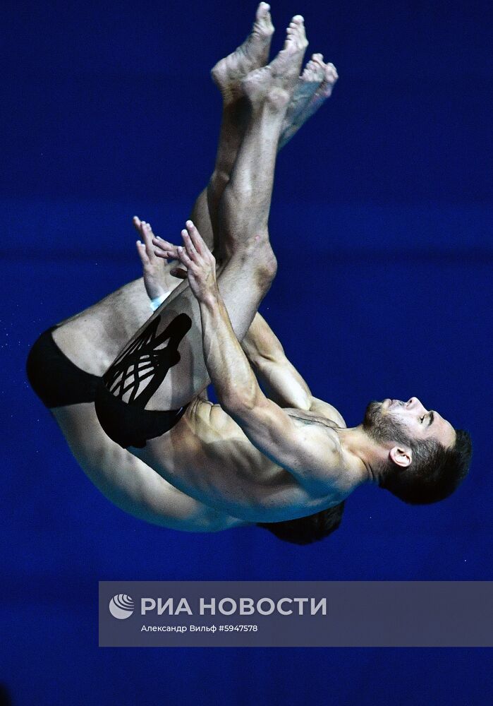 Чемпионат мира FINA 2019. Синхронные прыжки в воду. Мужчины. Вышка 10 м