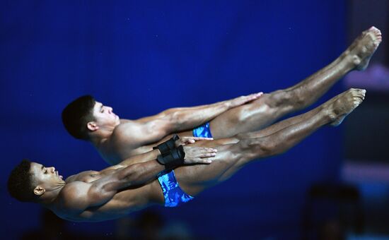 Чемпионат мира FINA 2019. Синхронные прыжки в воду. Мужчины. Вышка 10 м