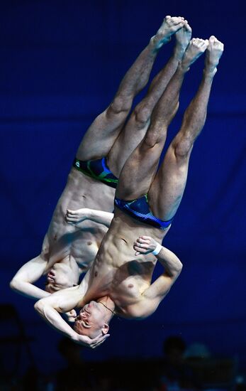 Чемпионат мира FINA 2019. Синхронные прыжки в воду. Мужчины. Вышка 10 м