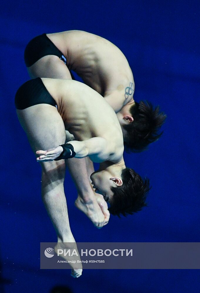 Чемпионат мира FINA 2019. Синхронные прыжки в воду. Мужчины. Вышка 10 м