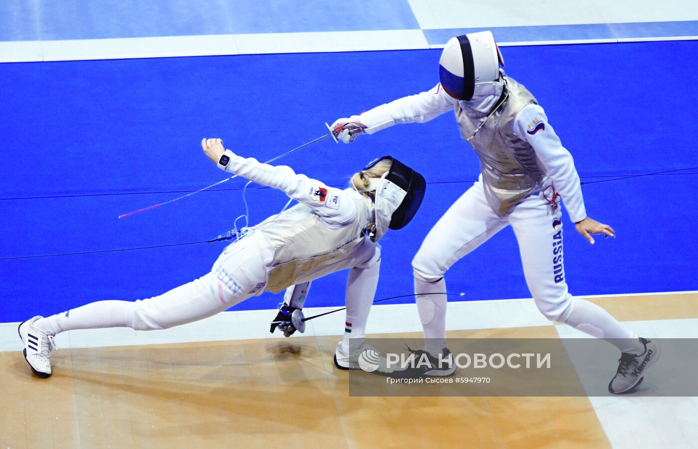 Фехтование. Чемпионат мира. Второй день