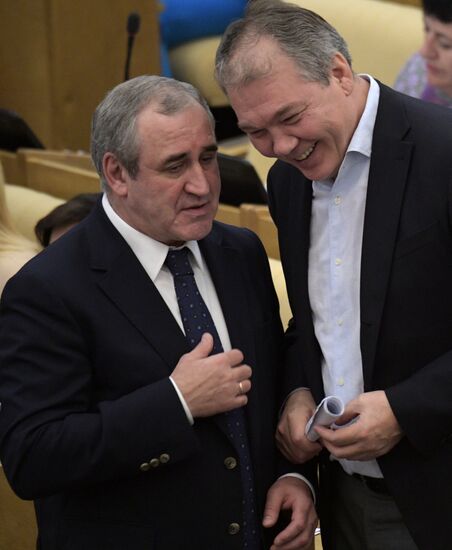 Пленарное заседание Госдумы РФ