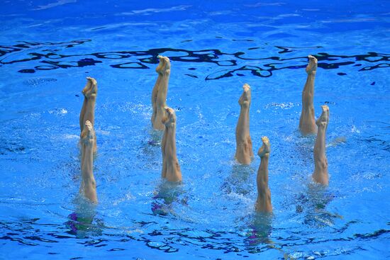 Чемпионат мира FINA 2019. Синхронное плавание. Группы. Техническая программа