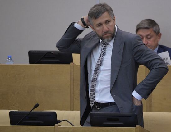 Пленарное заседание Госдумы РФ