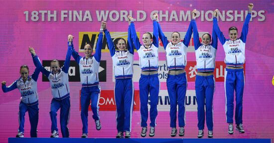 Чемпионат мира FINA 2019. Синхронное плавание. Группы. Техническая программа