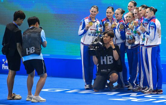 Чемпионат мира FINA 2019. Синхронное плавание. Группы. Техническая программа