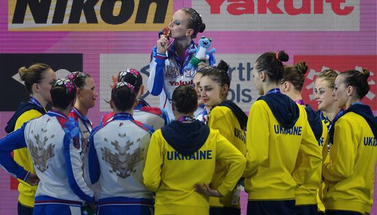 Чемпионат мира FINA 2019. Синхронное плавание. Группы. Техническая программа