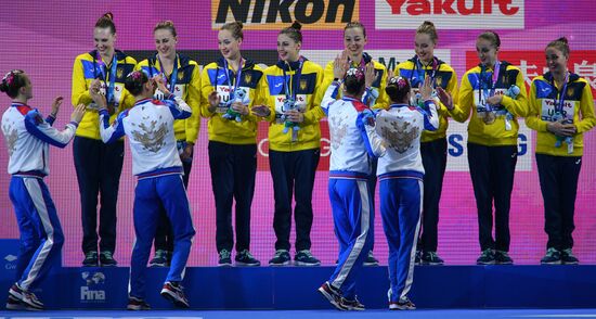 Чемпионат мира FINA 2019. Синхронное плавание. Группы. Техническая программа