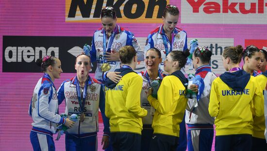 Чемпионат мира FINA 2019. Синхронное плавание. Группы. Техническая программа