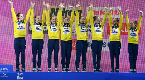 Чемпионат мира FINA 2019. Синхронное плавание. Группы. Техническая программа