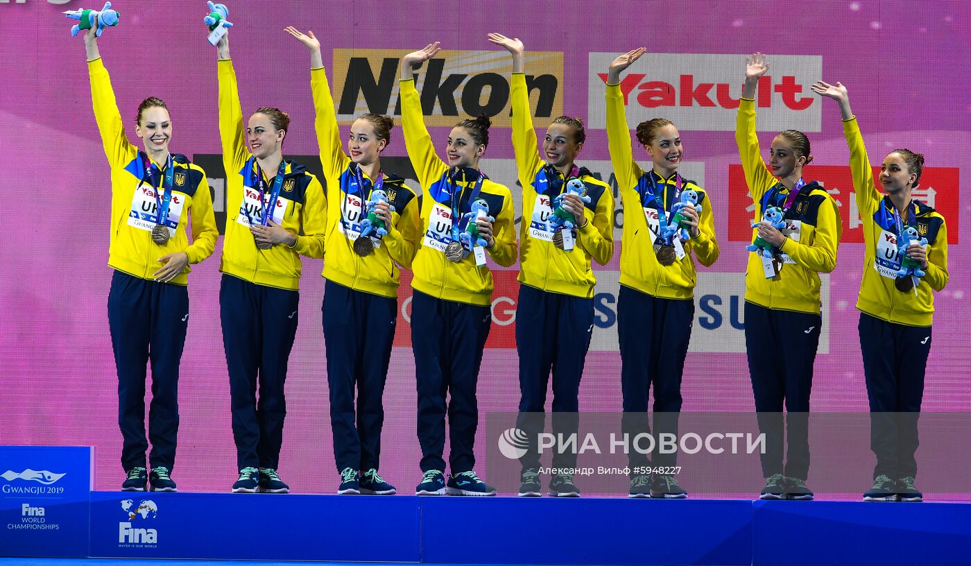 Чемпионат мира FINA 2019. Синхронное плавание. Группы. Техническая программа