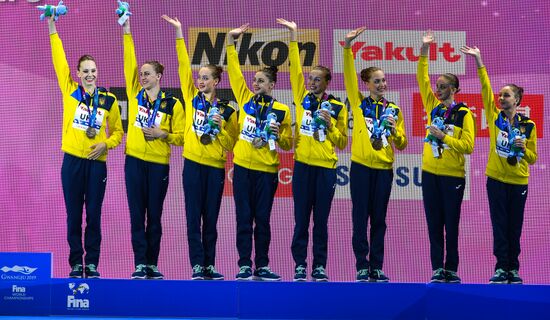 Чемпионат мира FINA 2019. Синхронное плавание. Группы. Техническая программа
