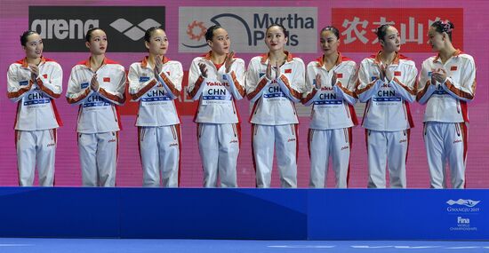 Чемпионат мира FINA 2019. Синхронное плавание. Группы. Техническая программа