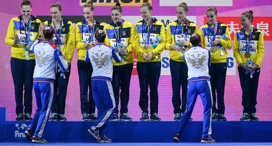 Чемпионат мира FINA 2019. Синхронное плавание. Группы. Техническая программа