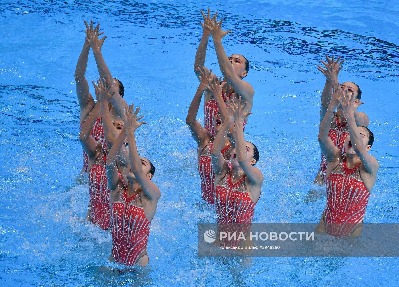 Чемпионат мира FINA 2019. Синхронное плавание. Группы. Техническая программа