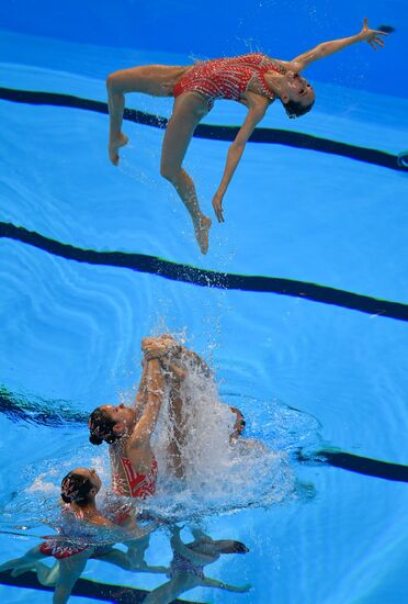Чемпионат мира FINA 2019. Синхронное плавание. Группы. Техническая программа