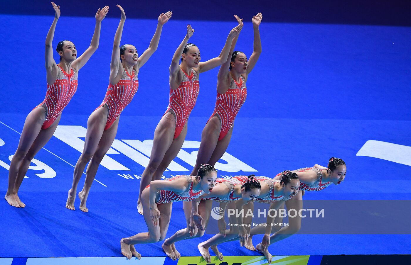 Чемпионат мира FINA 2019. Синхронное плавание. Группы. Техническая программа