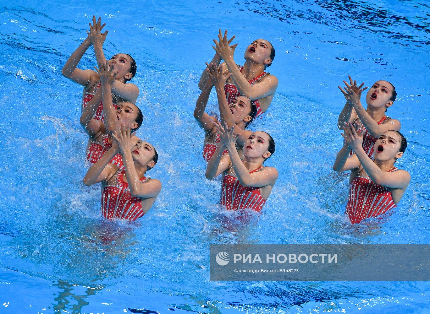 Чемпионат мира FINA 2019. Синхронное плавание. Группы. Техническая программа