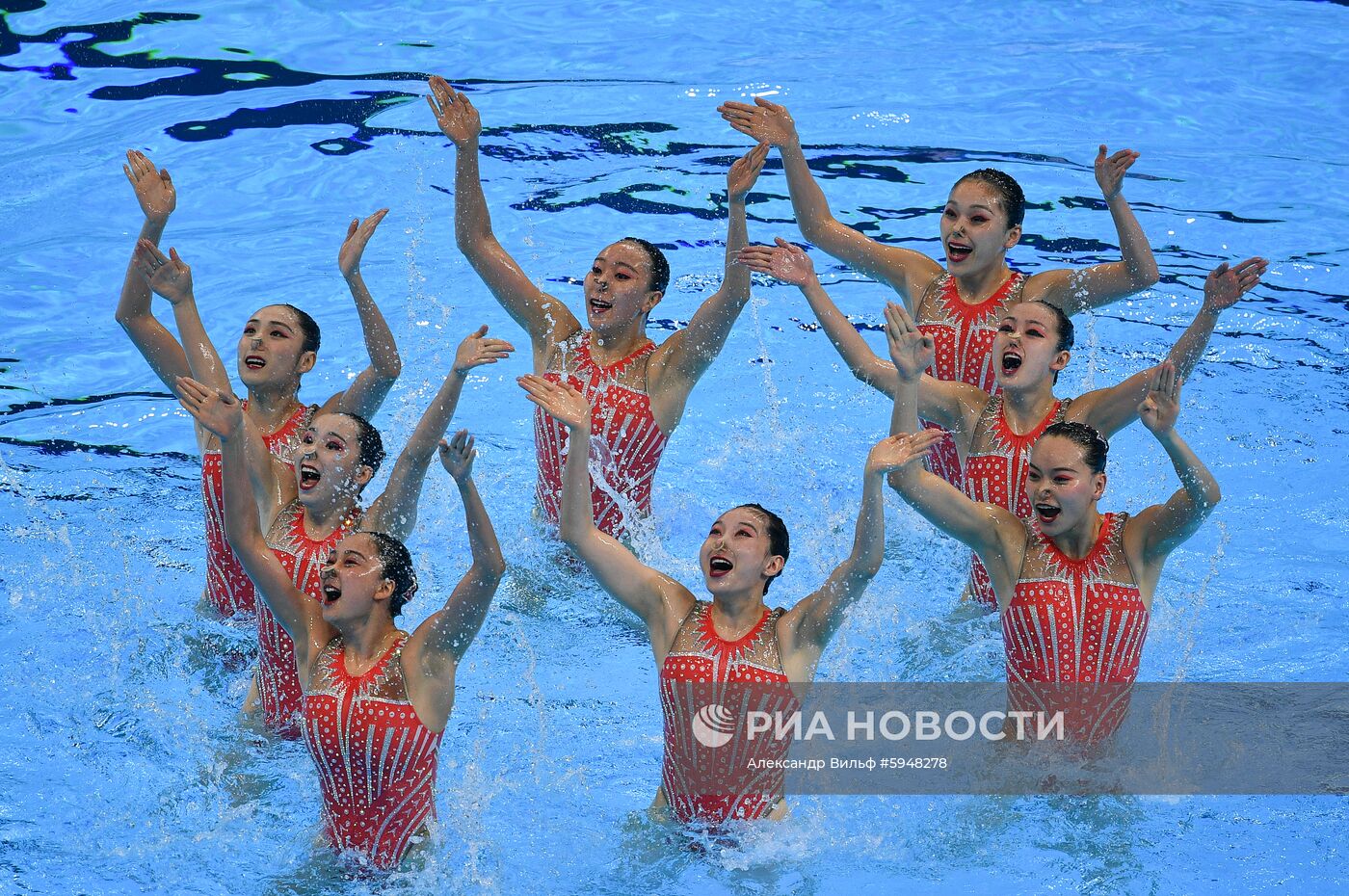 Чемпионат мира FINA 2019. Синхронное плавание. Группы. Техническая программа