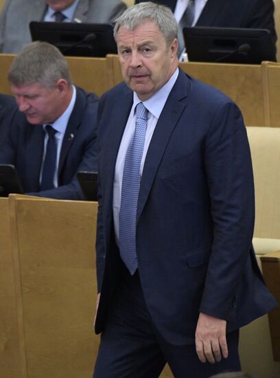 Пленарное заседание Госдумы РФ