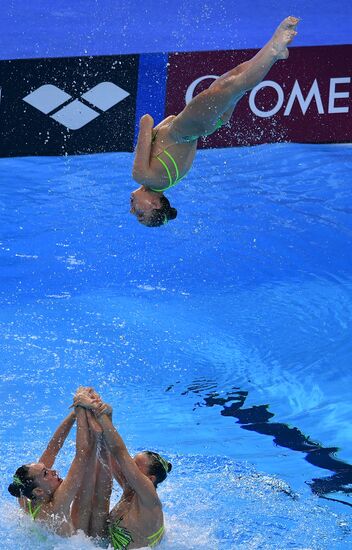 Чемпионат мира FINA 2019. Синхронное плавание. Группы. Техническая программа