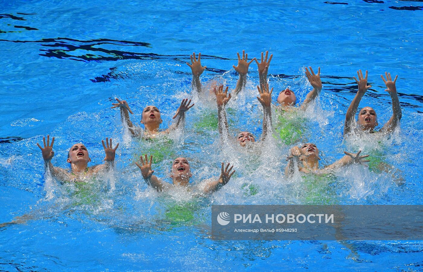 Чемпионат мира FINA 2019. Синхронное плавание. Группы. Техническая программа