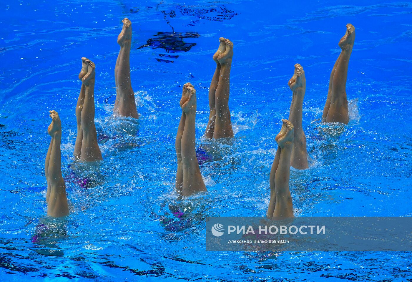 Чемпионат мира FINA 2019. Синхронное плавание. Группы. Техническая программа