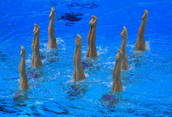 Чемпионат мира FINA 2019. Синхронное плавание. Группы. Техническая программа