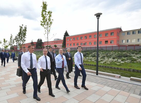 Рабочая поездка премьер-министра РФ Д. Медведева в Тульскую область
