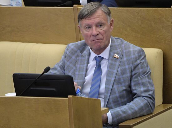 Пленарное заседание Госдумы РФ