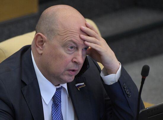 Пленарное заседание Госдумы РФ