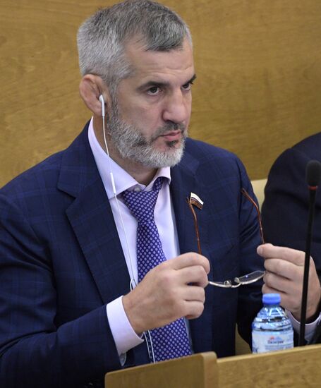 Пленарное заседание Госдумы РФ