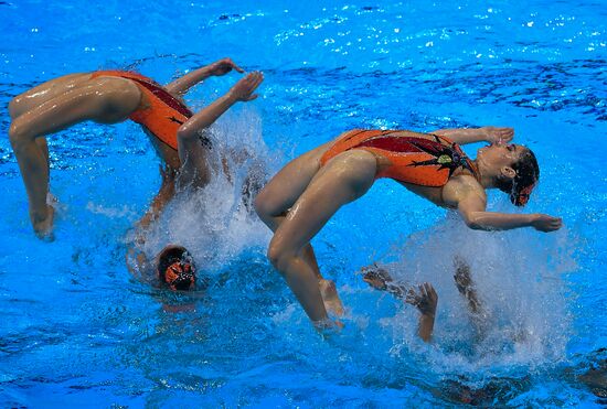 Чемпионат мира FINA 2019. Синхронное плавание. Группы. Техническая программа