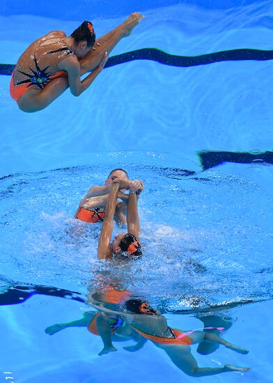 Чемпионат мира FINA 2019. Синхронное плавание. Группы. Техническая программа
