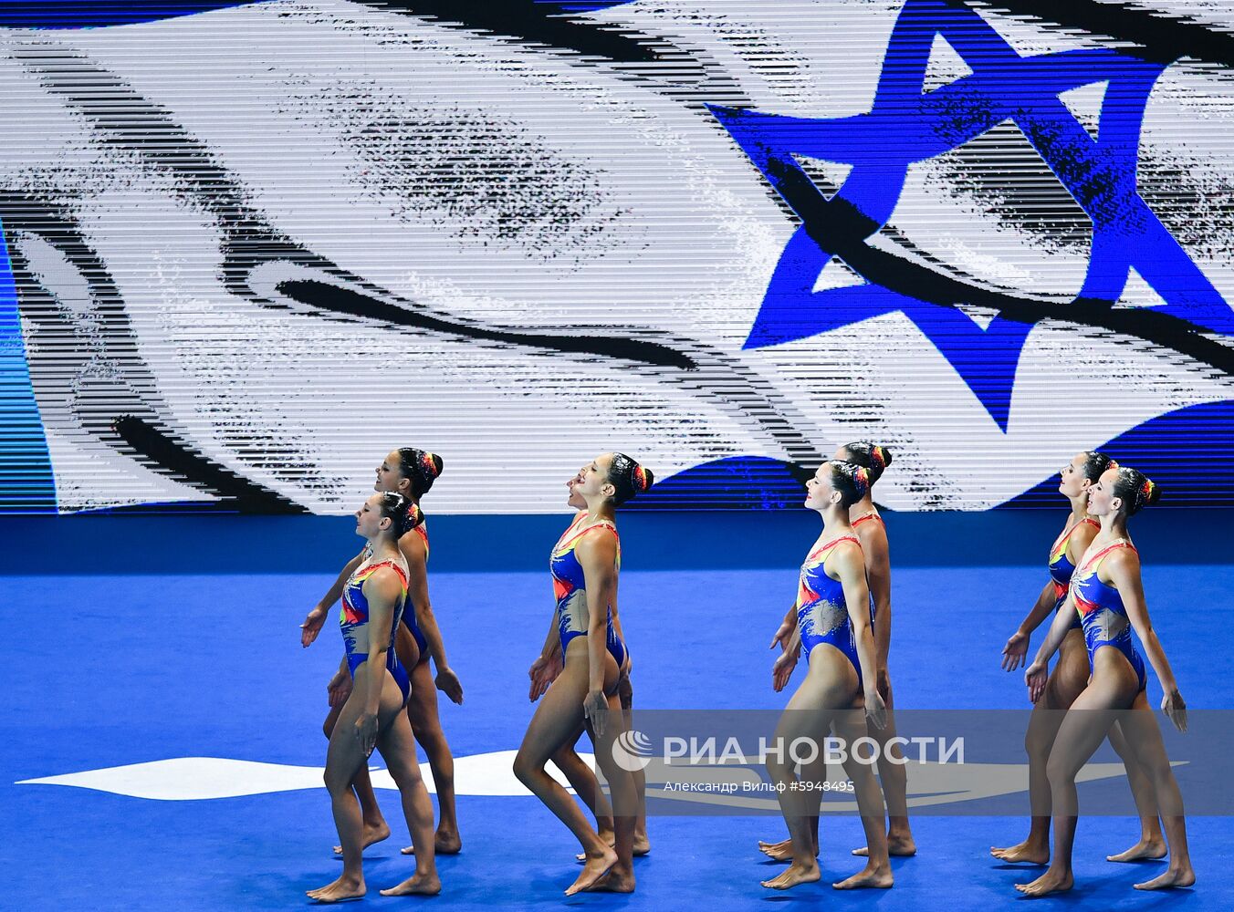 Чемпионат мира FINA 2019. Синхронное плавание. Группы. Техническая программа