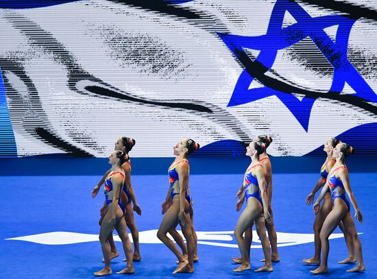 Чемпионат мира FINA 2019. Синхронное плавание. Группы. Техническая программа