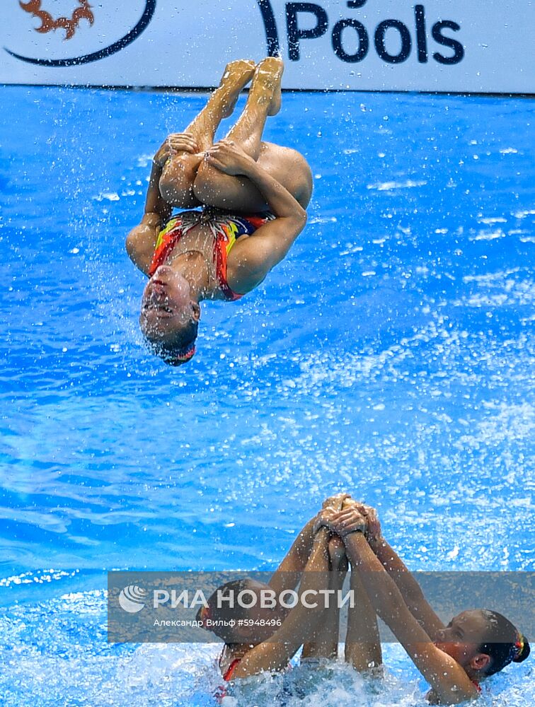 Чемпионат мира FINA 2019. Синхронное плавание. Группы. Техническая программа