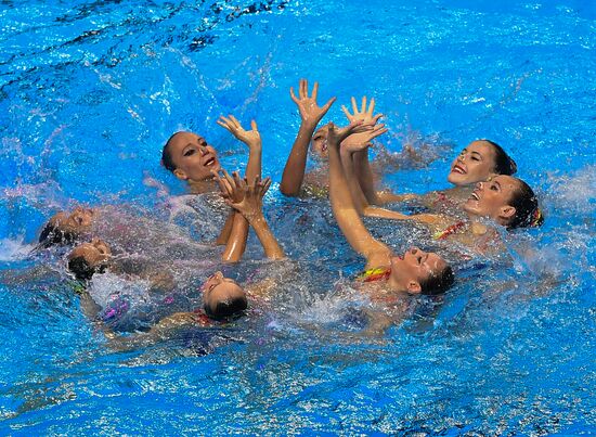 Чемпионат мира FINA 2019. Синхронное плавание. Группы. Техническая программа