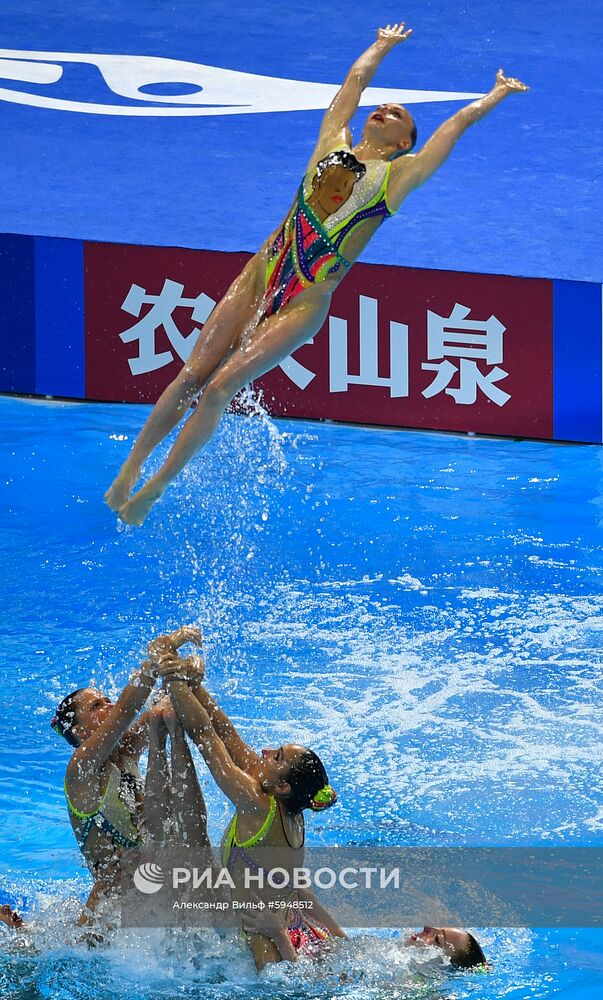 Чемпионат мира FINA 2019. Синхронное плавание. Группы. Техническая программа